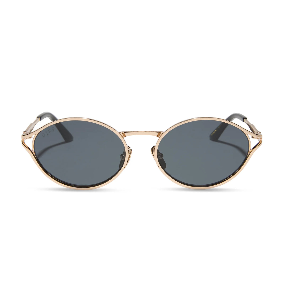 JESSIE JAMES DECKER - LIMONCELLO + GOLD + GREY SUNGLASSES