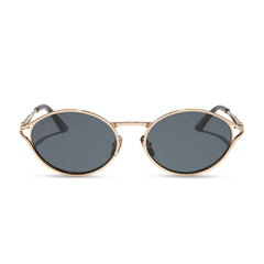 JESSIE JAMES DECKER - LIMONCELLO + GOLD + GREY SUNGLASSES
