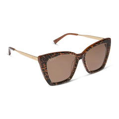 BECKY IV XS - ANIMAL + BROWN SUNGLASSES