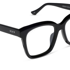 MEREDITH - BLACK + BLUE LIGHT GLASSES