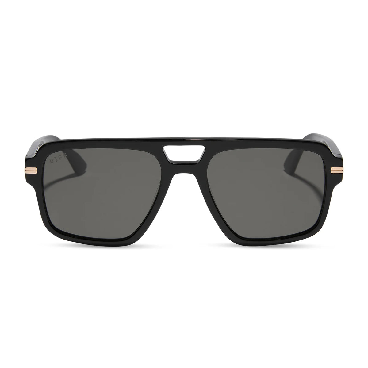 JULIEN NAVIGATOR - JET NOIR + SMOKE BLACK SUNGLASSES