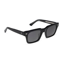 KAYCE DUTTON - CLASSIC BLACK + GREY + POLARIZED SUNGLASSES