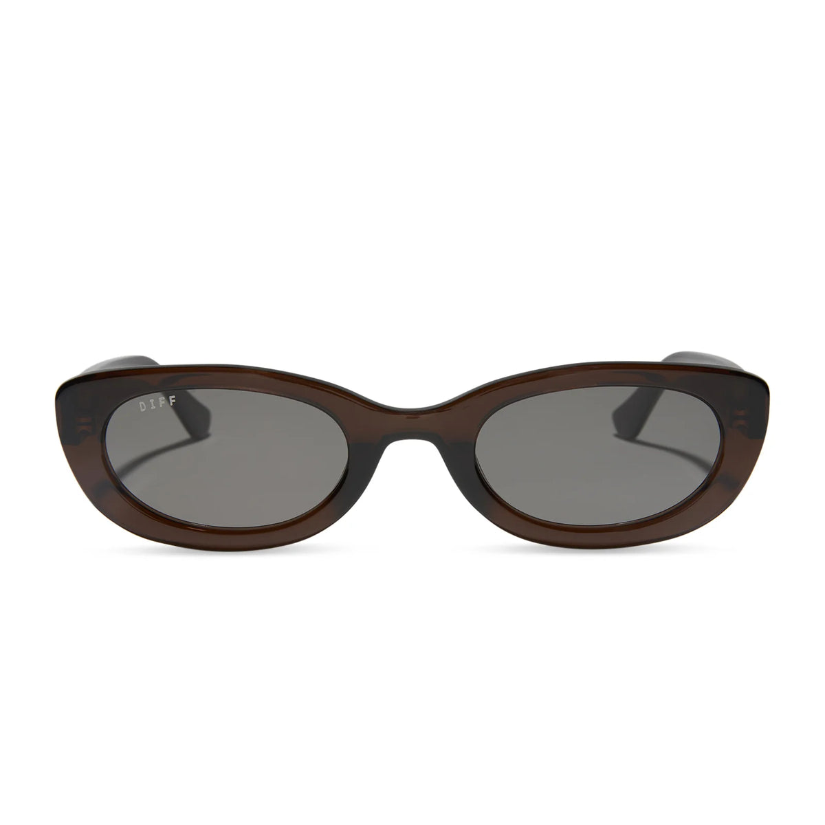 JOJO FLETCHER - RAYA + CHOCOLATE CRYSTAL + GREY + POLARIZED SUNGLASSES