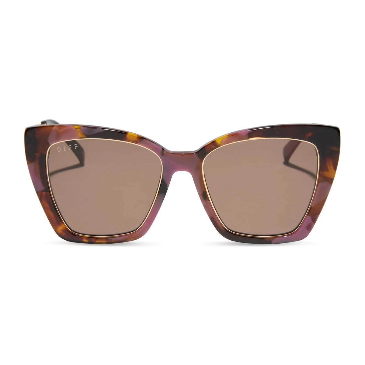 BECKY IV XS - TORINO TORTOISE + BROWN SUNGLASSES