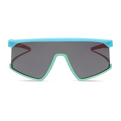 SPIKE - AQUA + BLUE GREEN + CORAL + GREY + POLARIZED SUNGLASSES