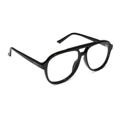 TATUM - BLACK + GLASSES