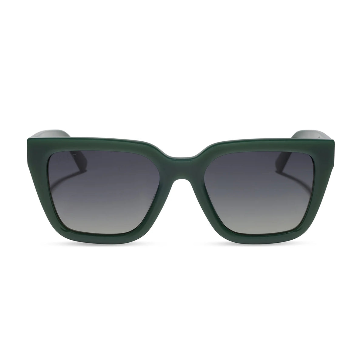 AMARA - FAIRWAY GREEN + GREY GRADIENT + POLARIZED SUNGLASSES