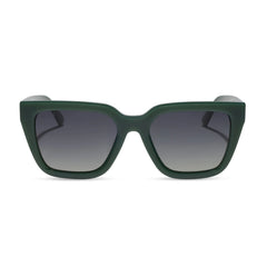 AMARA - FAIRWAY GREEN + GREY GRADIENT + POLARIZED SUNGLASSES