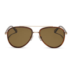 RIP WHEELER II - WARM SEQUOIA TORTOISE + BROWN + POLARIZED SUNGLASSES