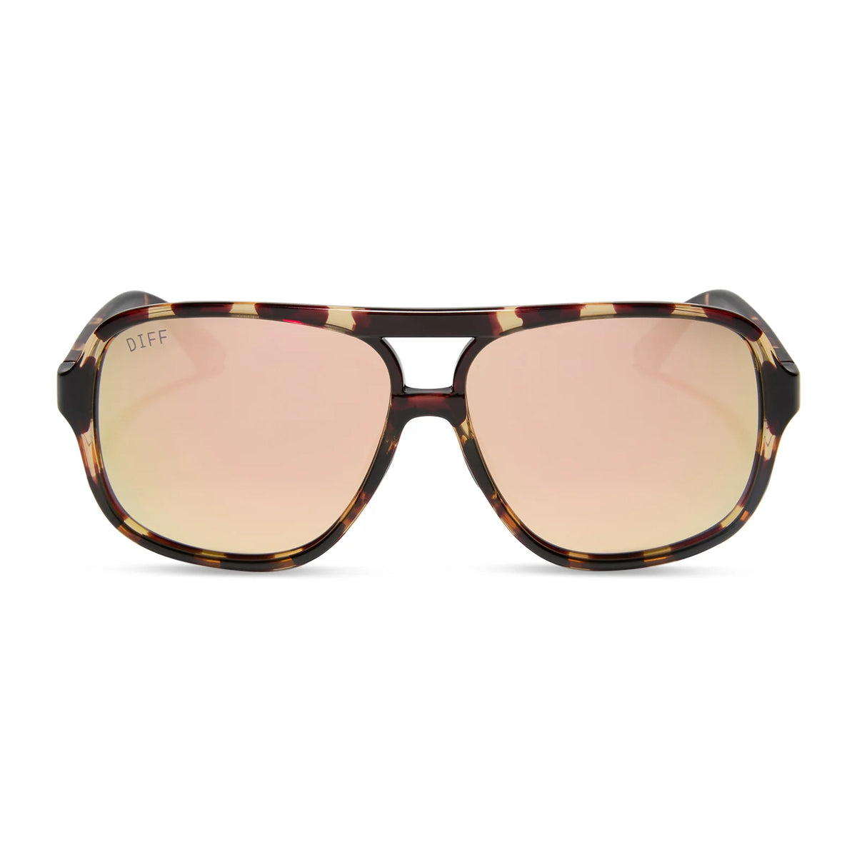 HANGTIME - SPORT TORTOISE + CHAMPAGNE MIRROR + POLARIZED SUNGLASSES