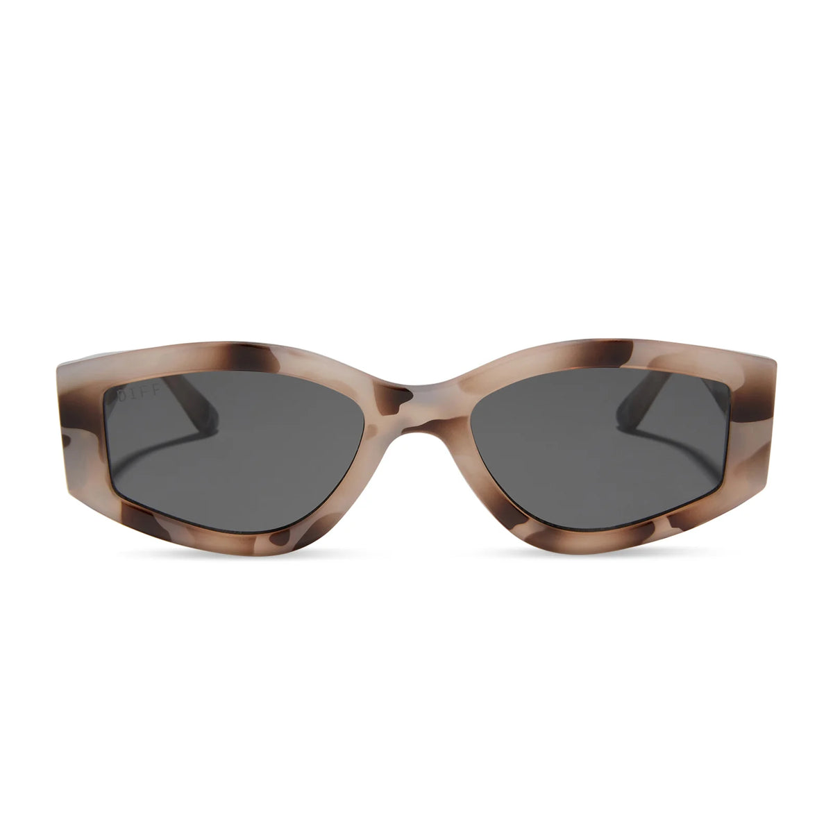 KAI - CREAM TORTOISE + GREY SUNGLASSES